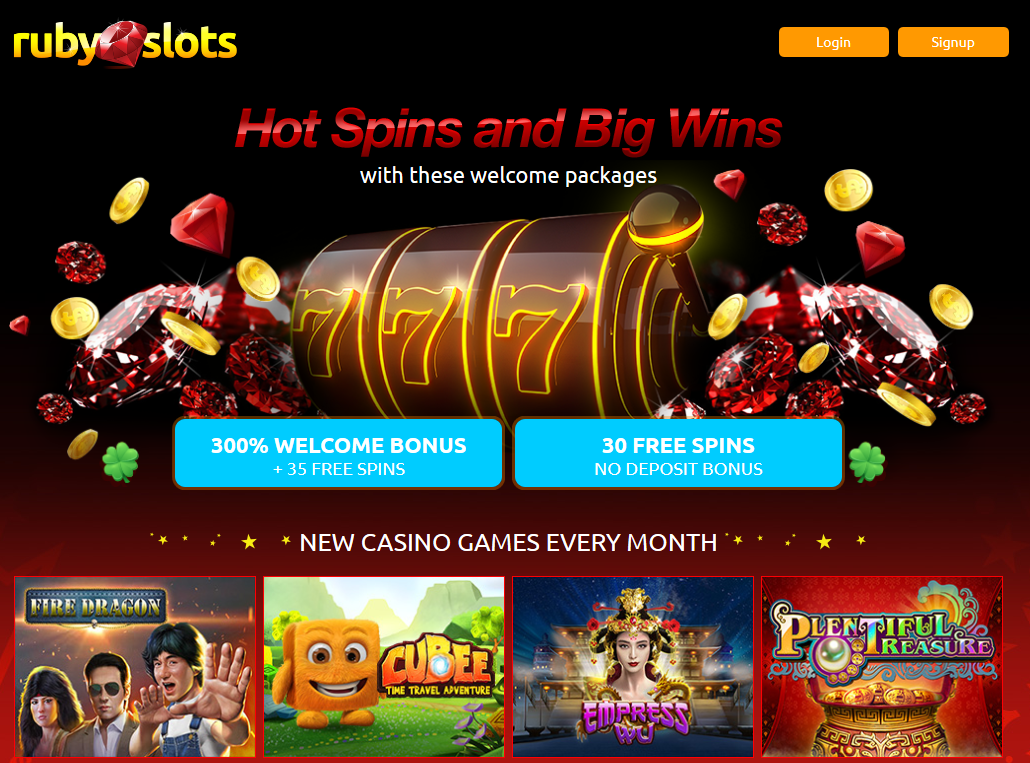 Ruby Slots - Hot Spins and Big Wins
