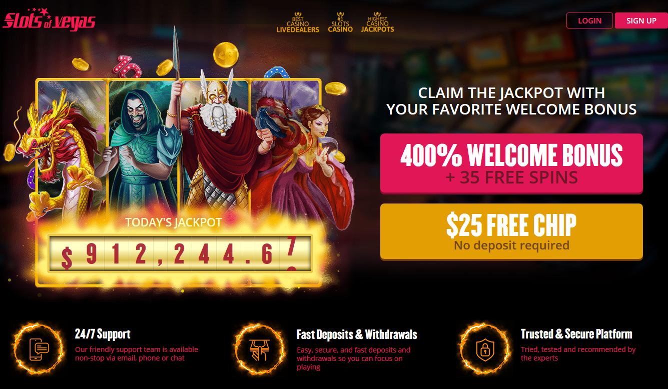 Claim the jackpot with Slots of Vegas